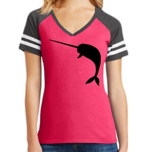 Women's Game V-Neck Tee Thumbnail