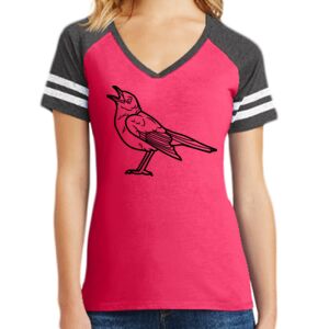 Women's Game V-Neck Tee Thumbnail