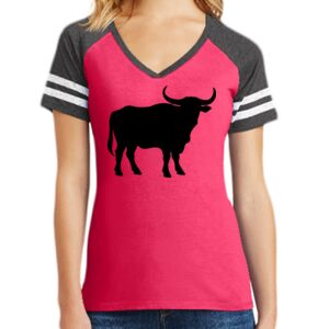 Women's Game V-Neck Tee Thumbnail