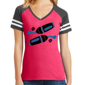 Women's Game V-Neck Tee Thumbnail