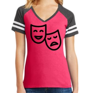 Women's Game V-Neck Tee Thumbnail