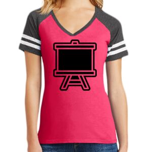 Women's Game V-Neck Tee Thumbnail