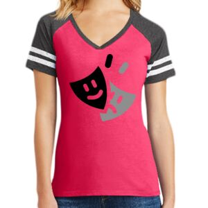 Women's Game V-Neck Tee Thumbnail