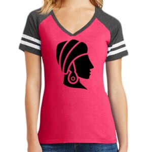 Women's Game V-Neck Tee Thumbnail