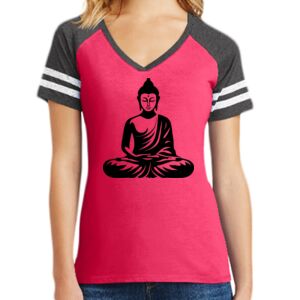 Women's Game V-Neck Tee Thumbnail