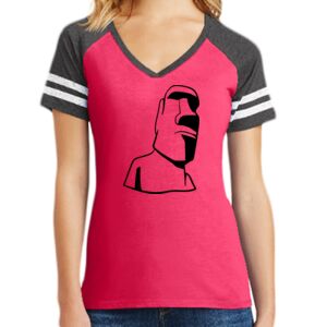 Women's Game V-Neck Tee Thumbnail