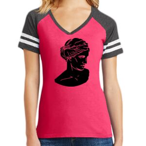 Women's Game V-Neck Tee Thumbnail