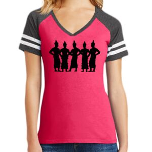 Women's Game V-Neck Tee Thumbnail