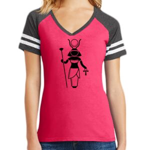 Women's Game V-Neck Tee Thumbnail