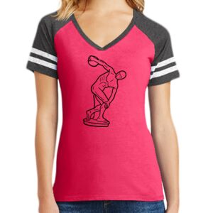 Women's Game V-Neck Tee Thumbnail