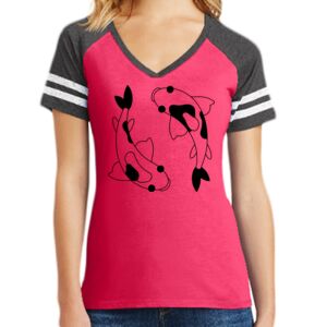 Women's Game V-Neck Tee Thumbnail
