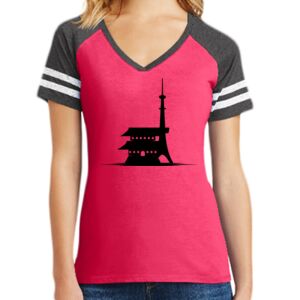 Women's Game V-Neck Tee Thumbnail