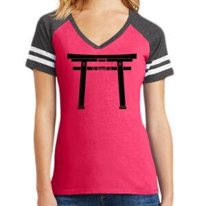 Women's Game V-Neck Tee Thumbnail