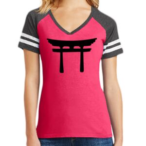 Women's Game V-Neck Tee Thumbnail
