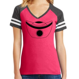 Women's Game V-Neck Tee Thumbnail
