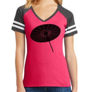 Women's Game V-Neck Tee Thumbnail