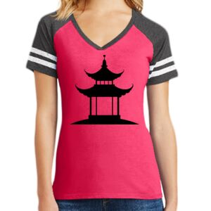 Women's Game V-Neck Tee Thumbnail