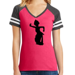 Women's Game V-Neck Tee Thumbnail
