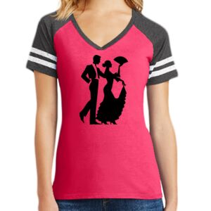 Women's Game V-Neck Tee Thumbnail