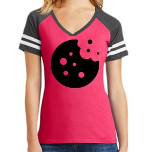 Women's Game V-Neck Tee Thumbnail
