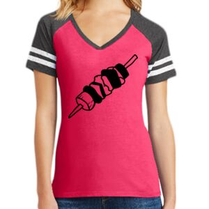 Women's Game V-Neck Tee Thumbnail