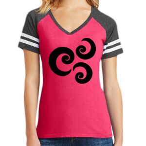 Women's Game V-Neck Tee Thumbnail