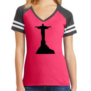 Women's Game V-Neck Tee Thumbnail
