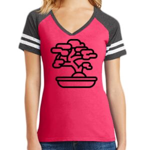 Women's Game V-Neck Tee Thumbnail