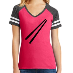 Women's Game V-Neck Tee Thumbnail