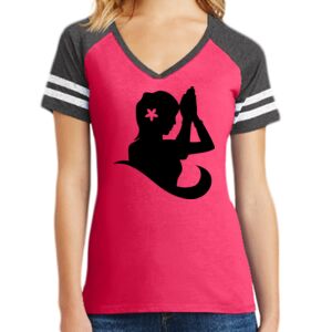 Women's Game V-Neck Tee Thumbnail