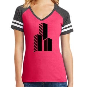 Women's Game V-Neck Tee Thumbnail