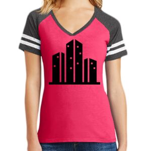 Women's Game V-Neck Tee Thumbnail
