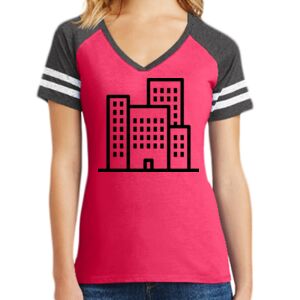 Women's Game V-Neck Tee Thumbnail