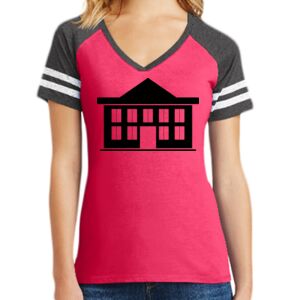 Women's Game V-Neck Tee Thumbnail