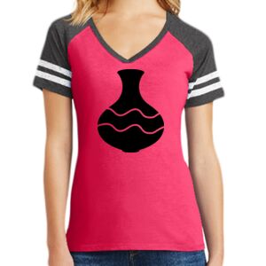 Women's Game V-Neck Tee Thumbnail