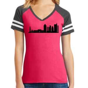 Women's Game V-Neck Tee Thumbnail