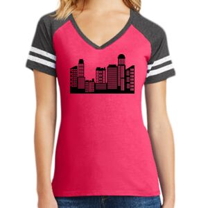 Women's Game V-Neck Tee Thumbnail