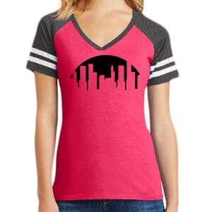 Women's Game V-Neck Tee Thumbnail