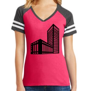 Women's Game V-Neck Tee Thumbnail