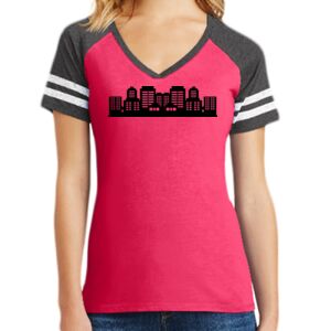Women's Game V-Neck Tee Thumbnail
