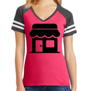 Women's Game V-Neck Tee Thumbnail