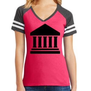 Women's Game V-Neck Tee Thumbnail