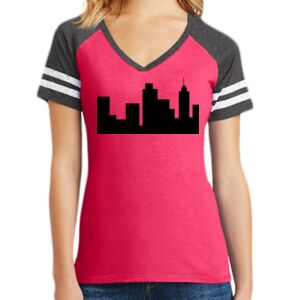 Women's Game V-Neck Tee Thumbnail