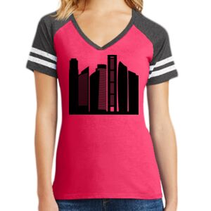 Women's Game V-Neck Tee Thumbnail