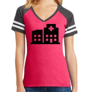 Women's Game V-Neck Tee Thumbnail