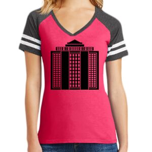 Women's Game V-Neck Tee Thumbnail