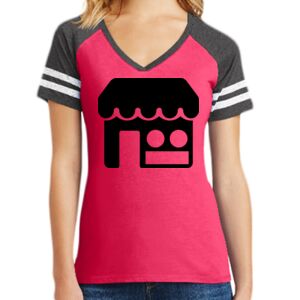 Women's Game V-Neck Tee Thumbnail