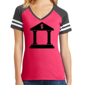 Women's Game V-Neck Tee Thumbnail