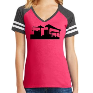 Women's Game V-Neck Tee Thumbnail