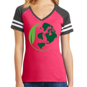 Women's Game V-Neck Tee Thumbnail